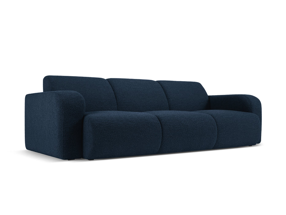 Boucle three-seater sofa Molino