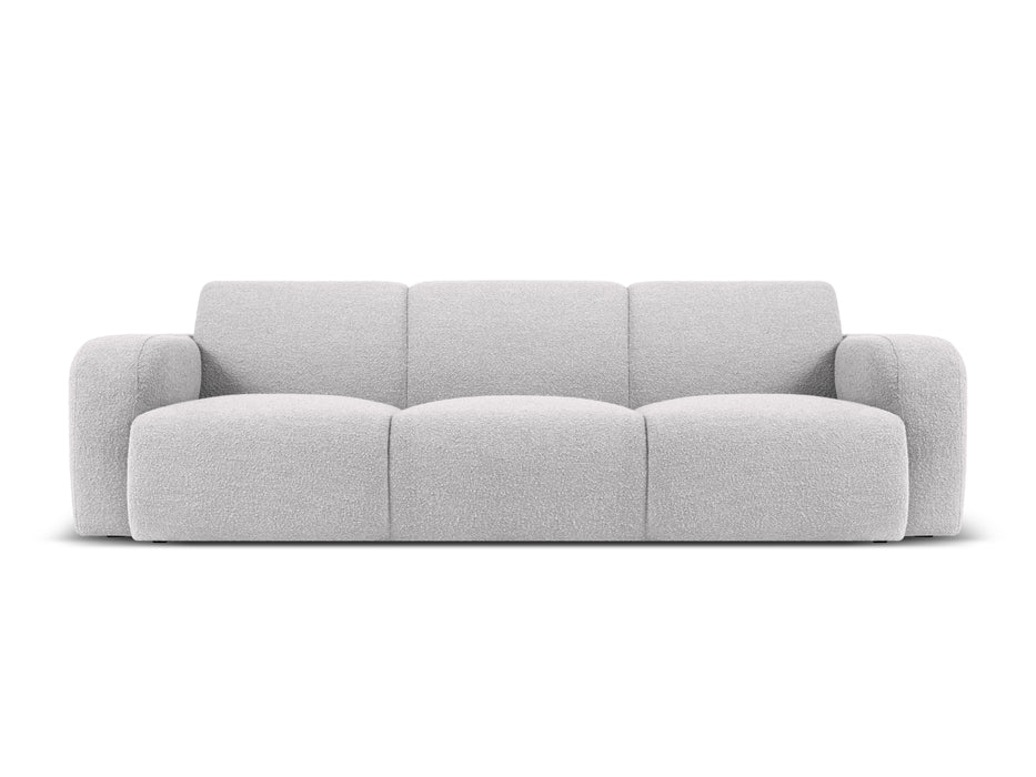 Boucle three-seater sofa Molino
