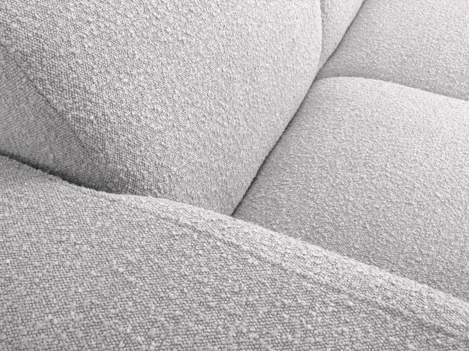 Boucle three-seater sofa Molino