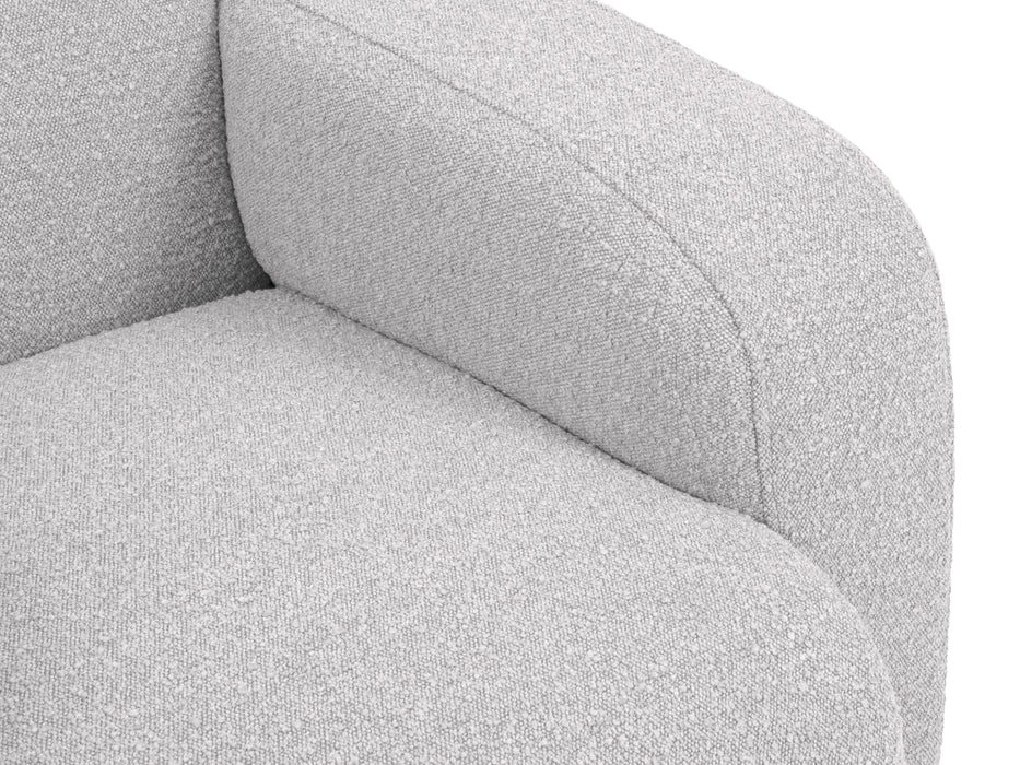 Boucle three-seater sofa Molino