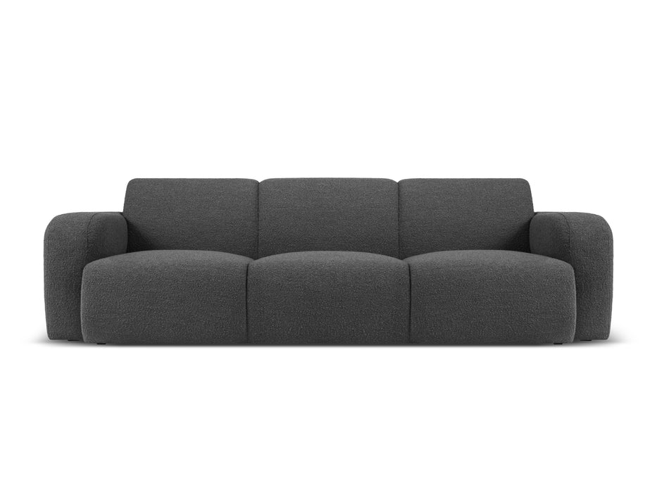 Boucle three-seater sofa Molino