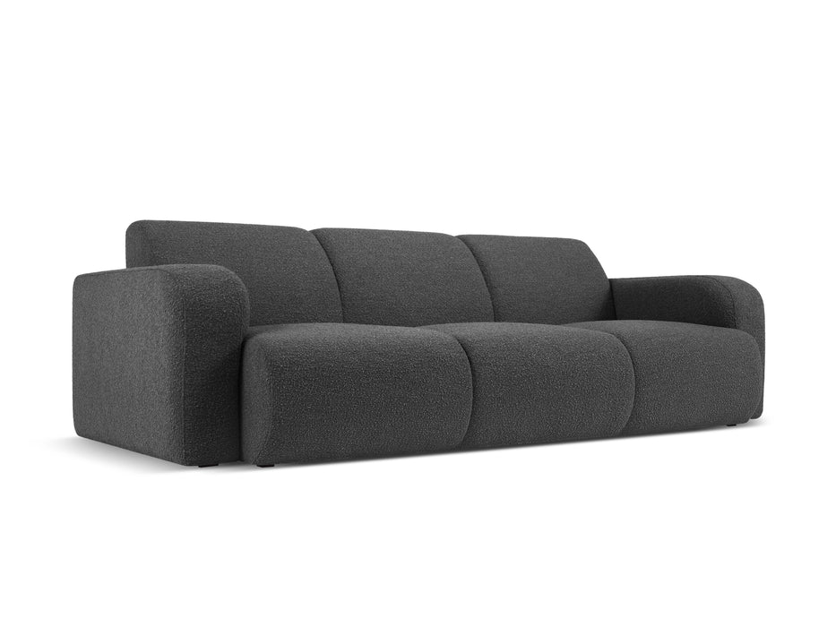 Boucle three-seater sofa Molino