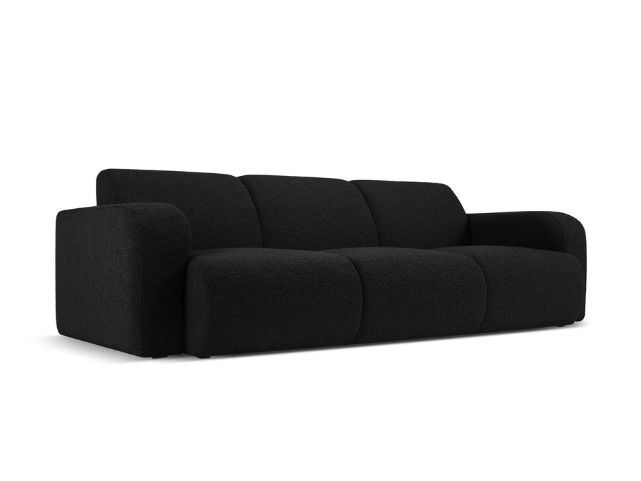Boucle three-seater sofa Molino