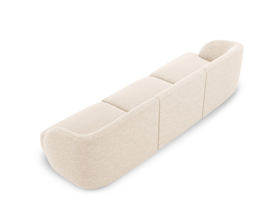 Trivietė šenilo sofa Miley