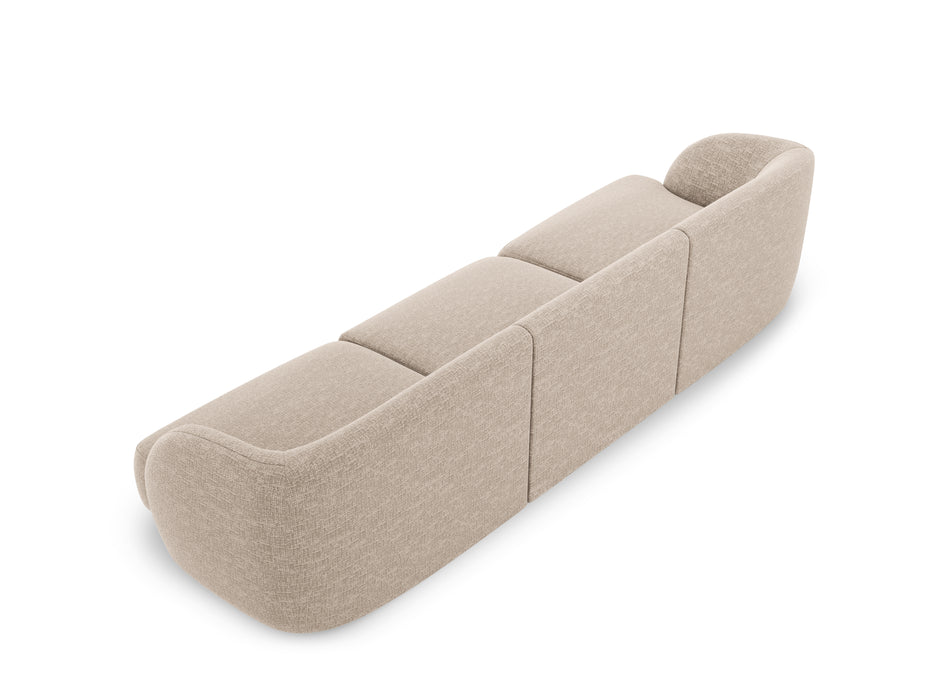 Trivietė šenilo sofa Miley