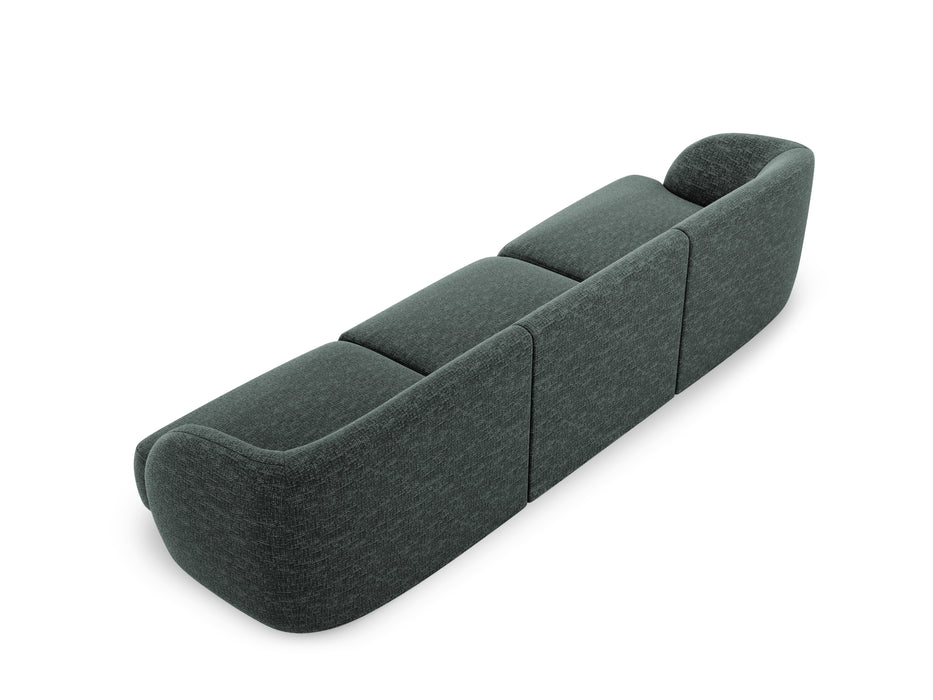 Trivietė šenilo sofa Miley