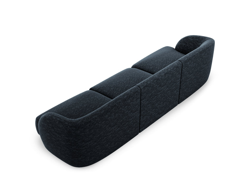 Trivietė šenilo sofa Miley