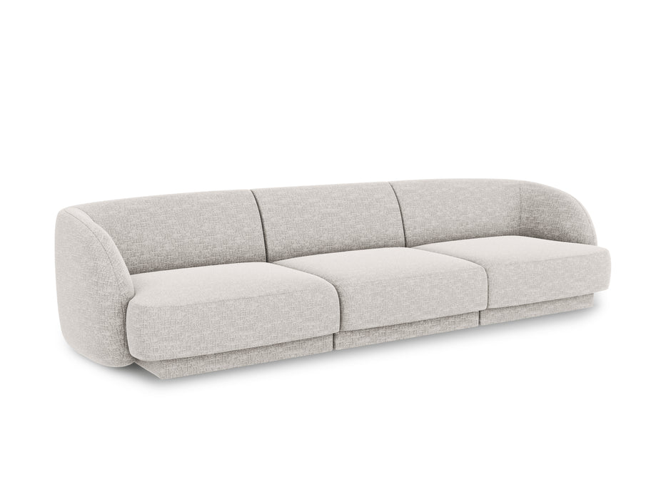 Trivietė šenilo sofa Miley