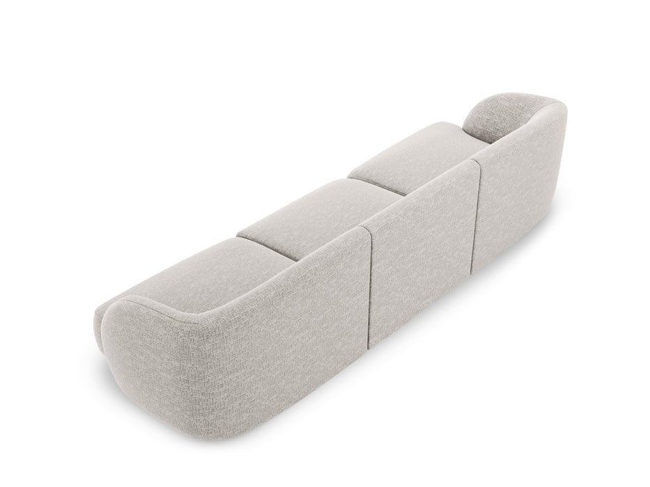 Trivietė šenilo sofa Miley