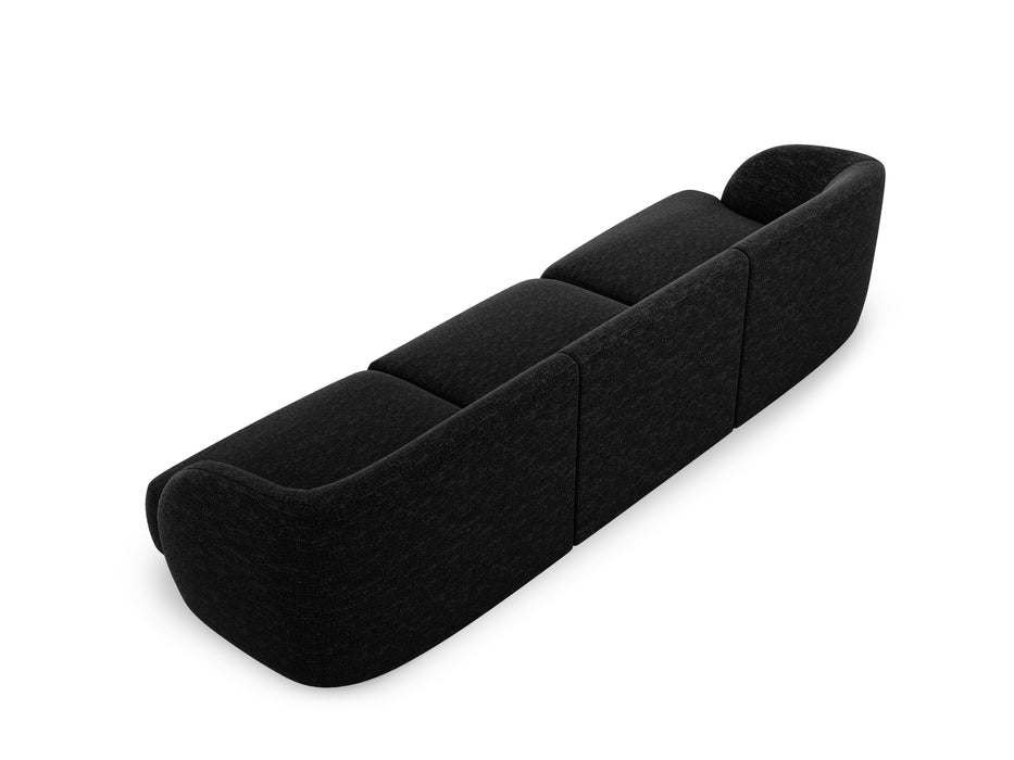 Trivietė šenilo sofa Miley