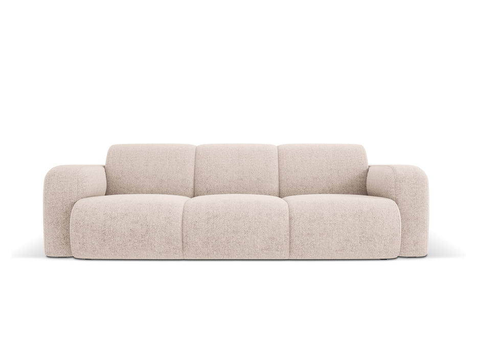 Three-seater chenille sofa Molino