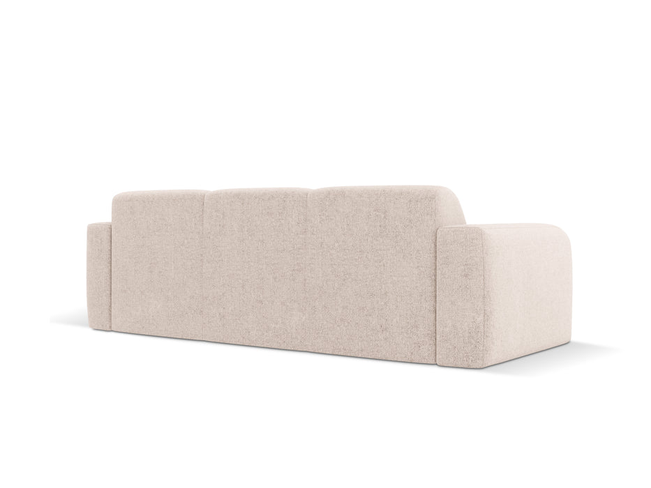 Three-seater chenille sofa Molino