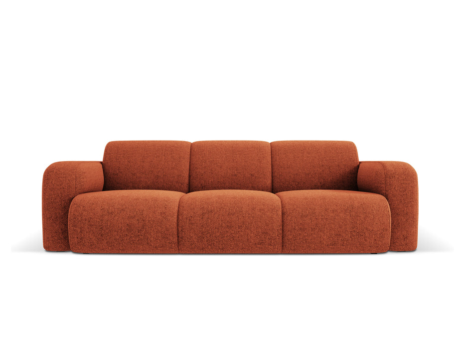 Three-seater chenille sofa Molino