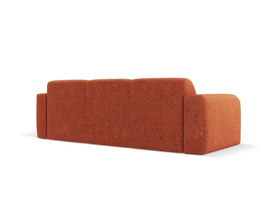 Three-seater chenille sofa Molino