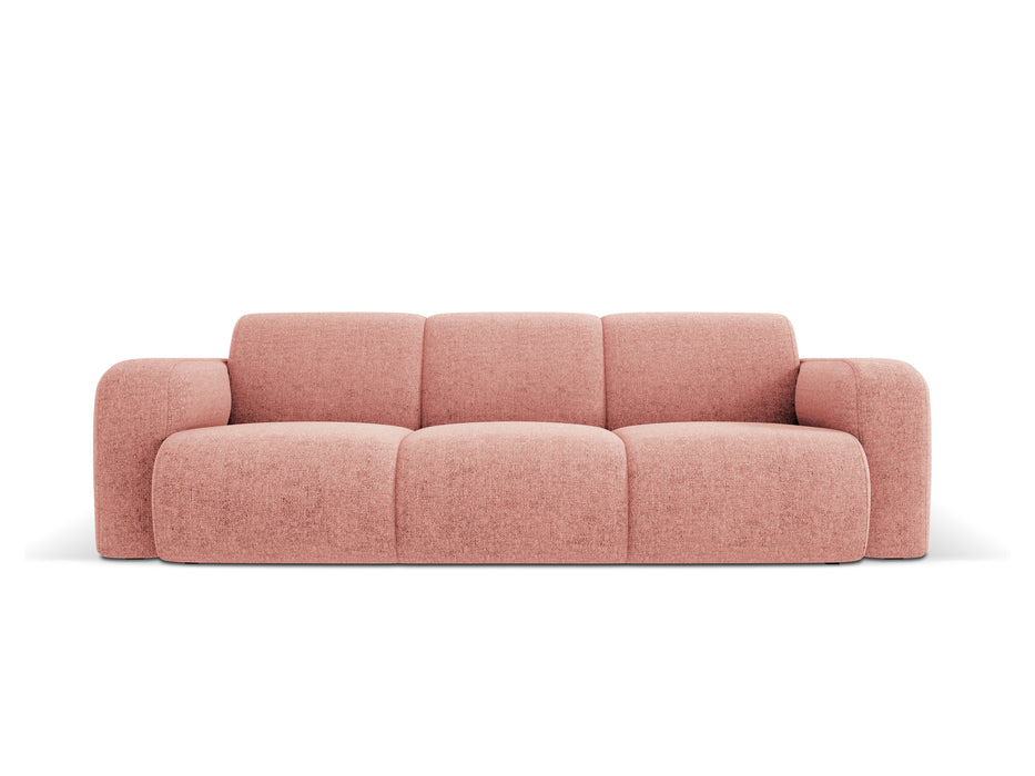 Three-seater chenille sofa Molino