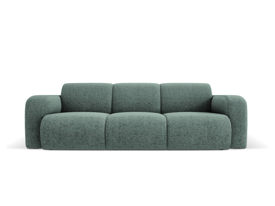 Three-seater chenille sofa Molino
