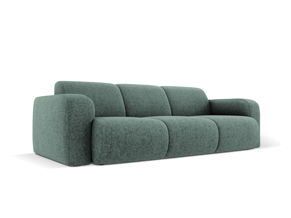 Three-seater chenille sofa Molino