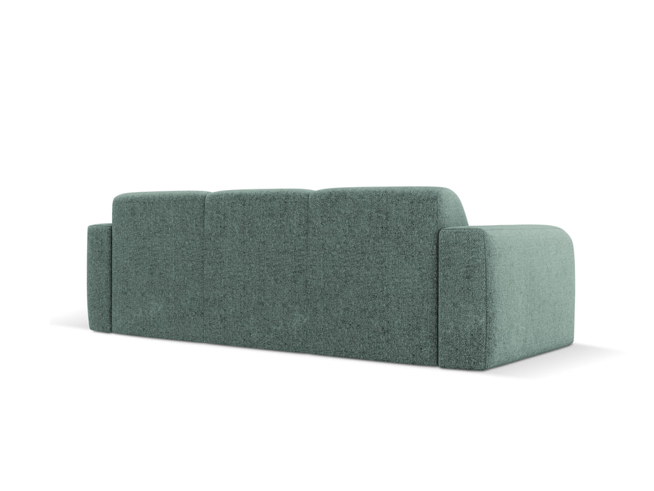 Three-seater chenille sofa Molino