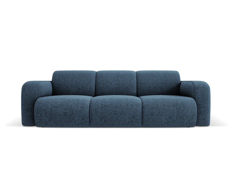Three-seater chenille sofa Molino