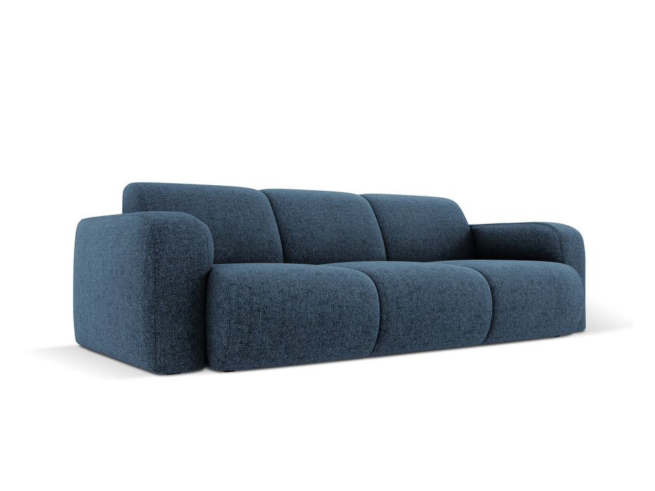 Three-seater chenille sofa Molino