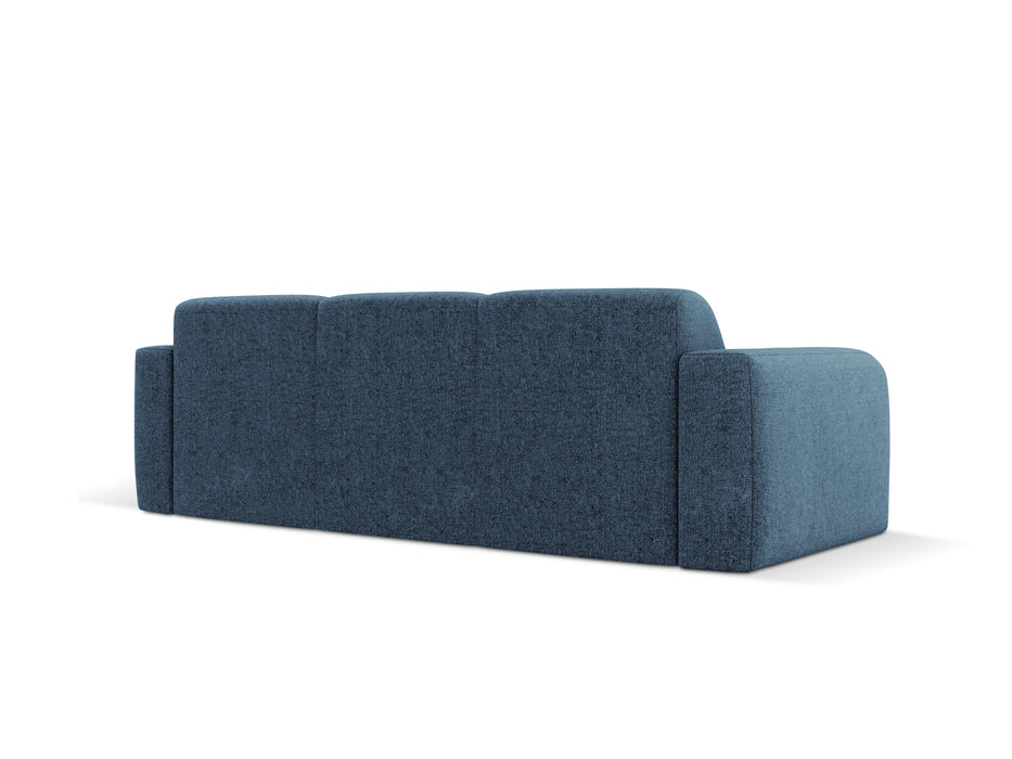 Three-seater chenille sofa Molino