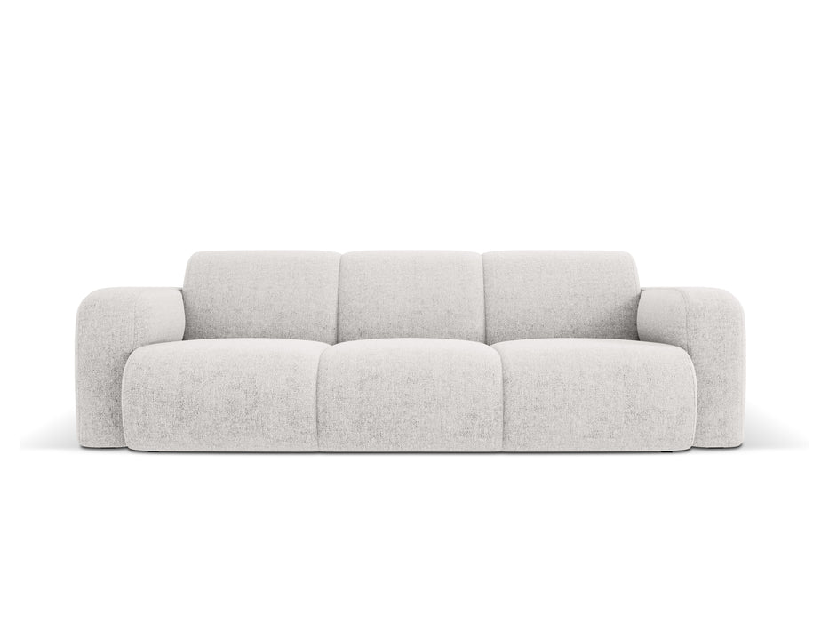 Three-seater chenille sofa Molino