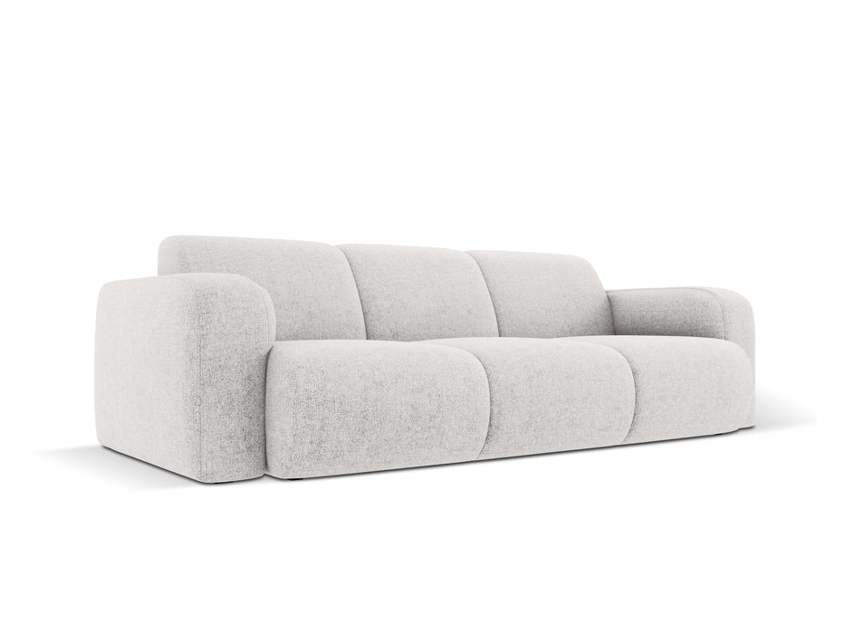 Three-seater chenille sofa Molino