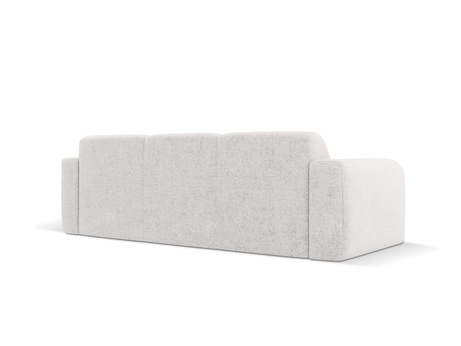 Three-seater chenille sofa Molino
