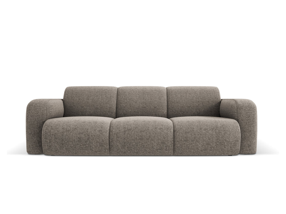 Three-seater chenille sofa Molino