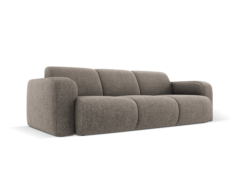 Three-seater chenille sofa Molino