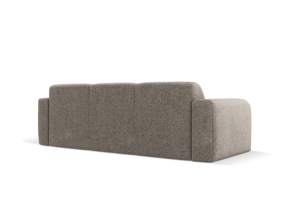 Three-seater chenille sofa Molino