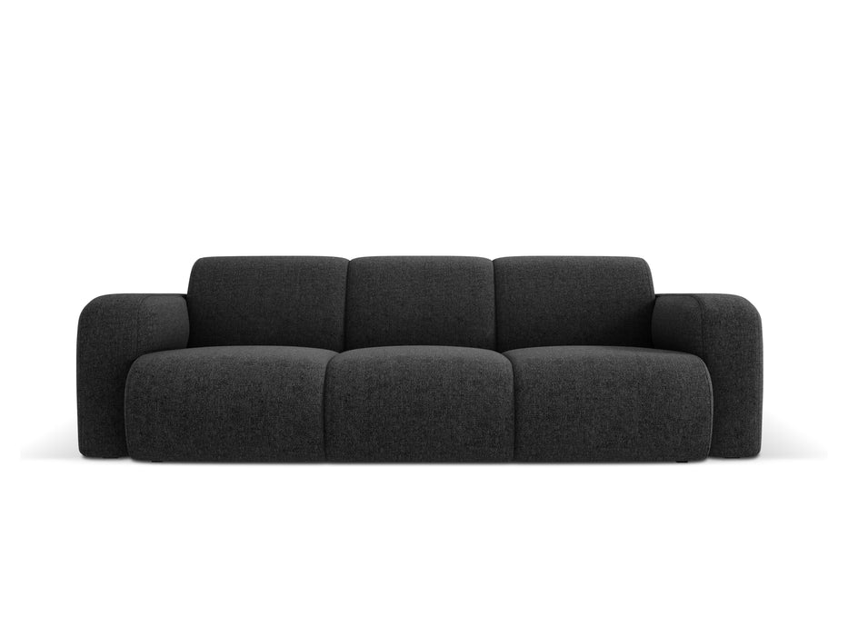 Three-seater chenille sofa Molino