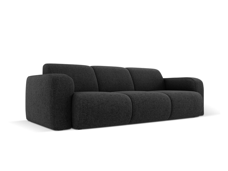 Three-seater chenille sofa Molino