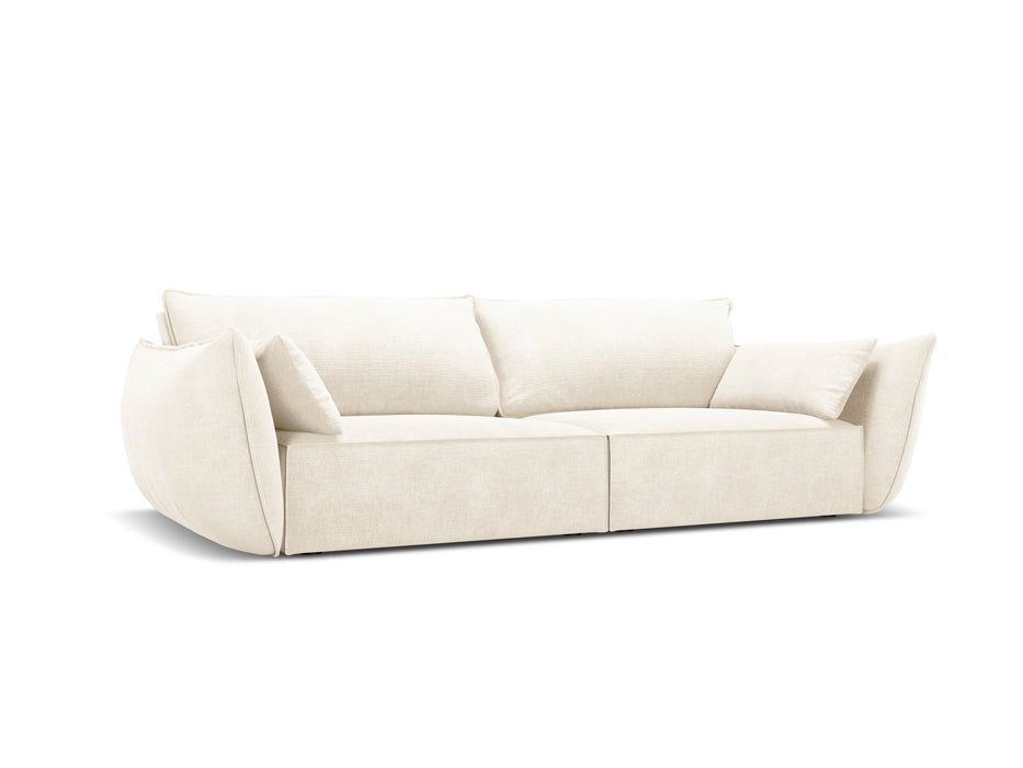 Trivietė šenilo sofa Kaelle