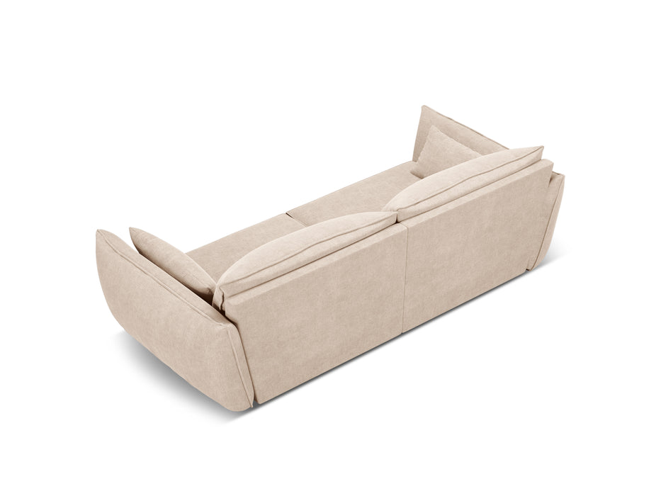 Trivietė šenilo sofa Kaelle