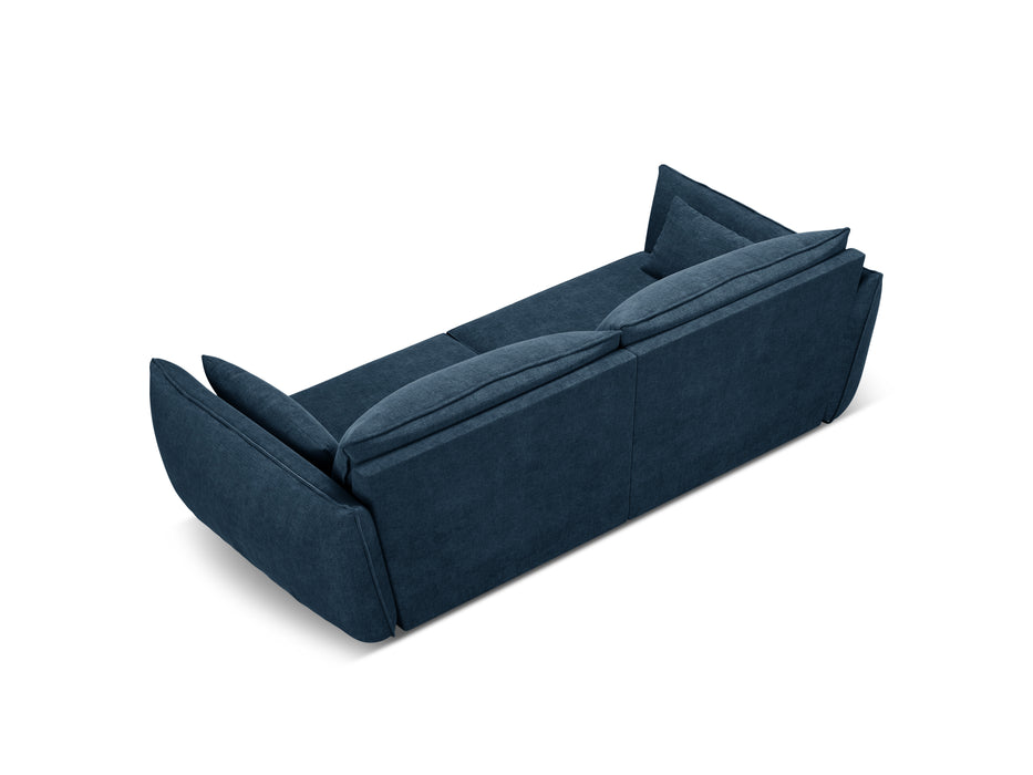 Trivietė šenilo sofa Kaelle