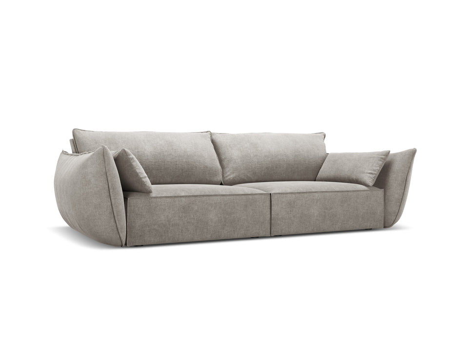 Trivietė šenilo sofa Kaelle