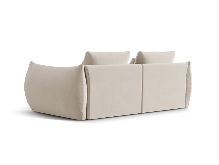 Velveto trivietė sofa Bloom