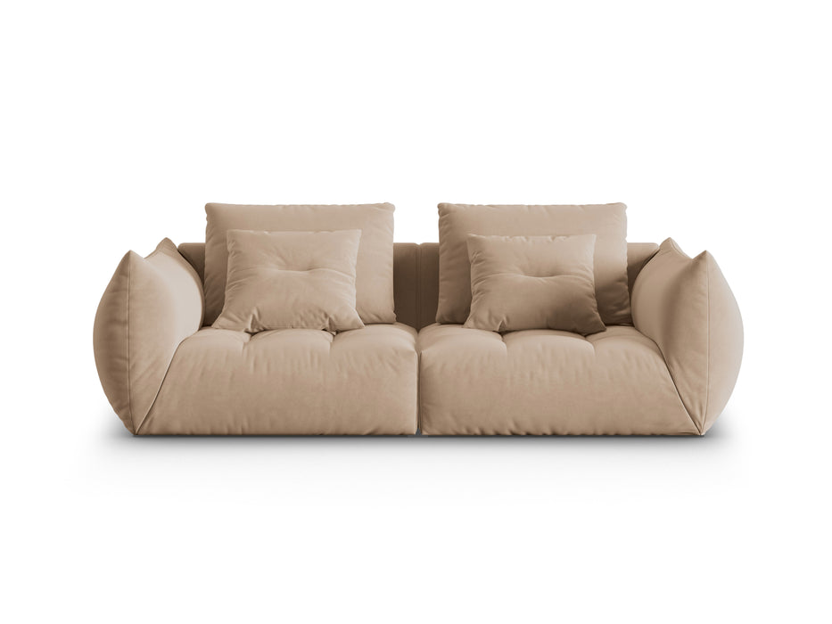 Velveto trivietė sofa Bloom