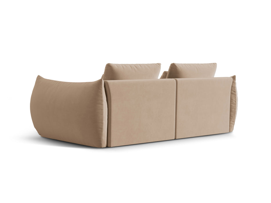Velveto trivietė sofa Bloom