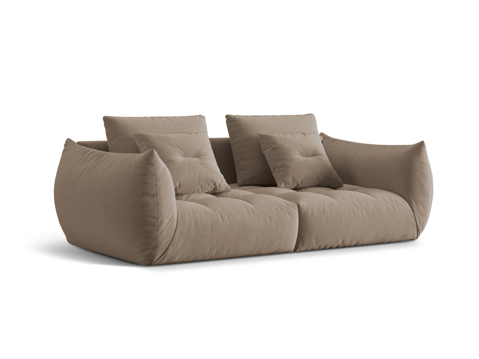 Velveto trivietė sofa Bloom