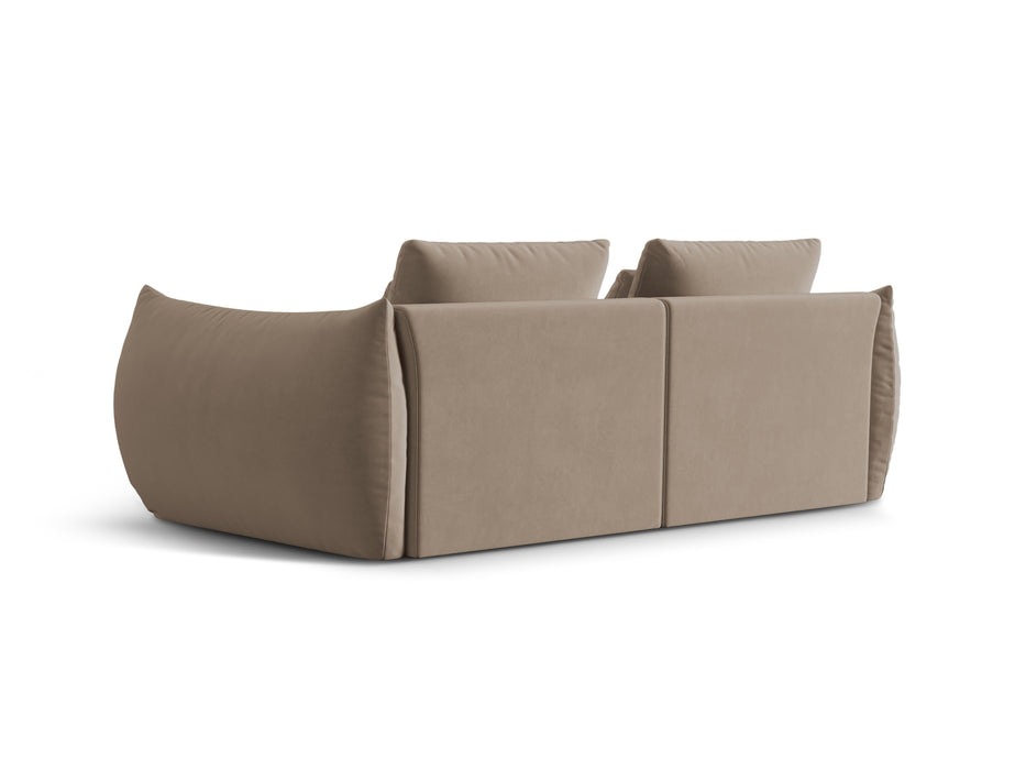 Velveto trivietė sofa Bloom