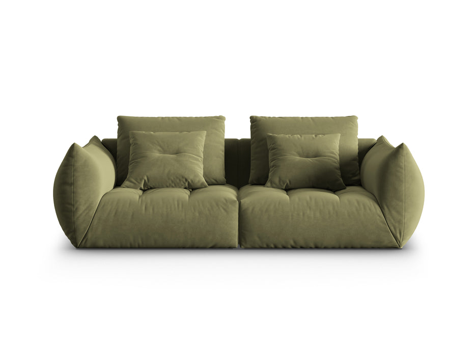 Velveto trivietė sofa Bloom