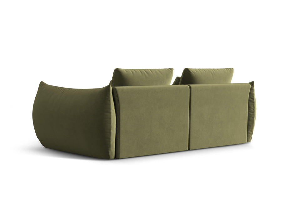Velveto trivietė sofa Bloom