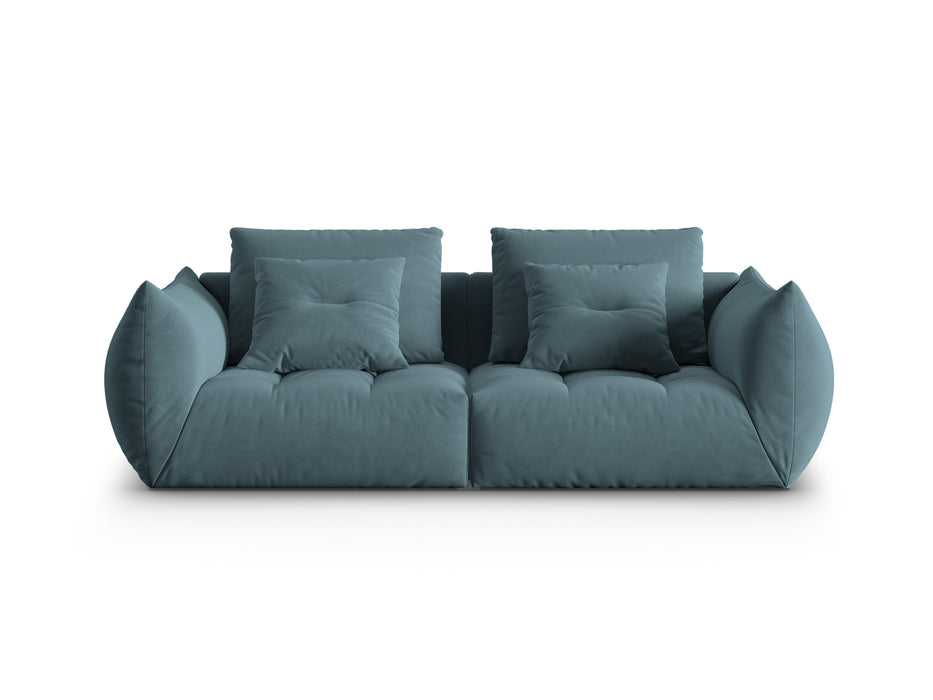 Velveto trivietė sofa Bloom