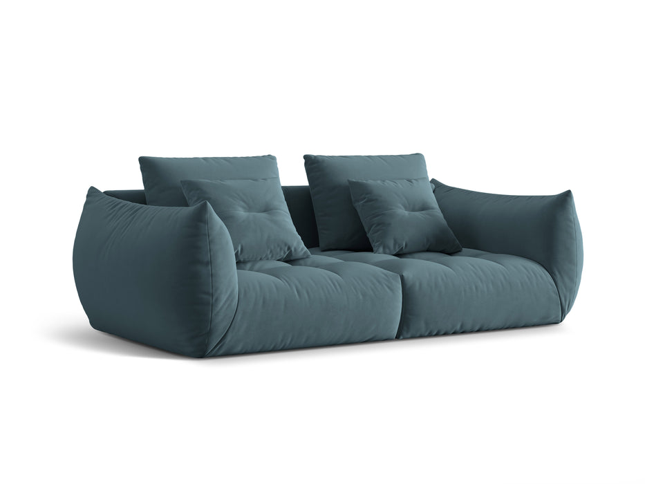 Velveto trivietė sofa Bloom