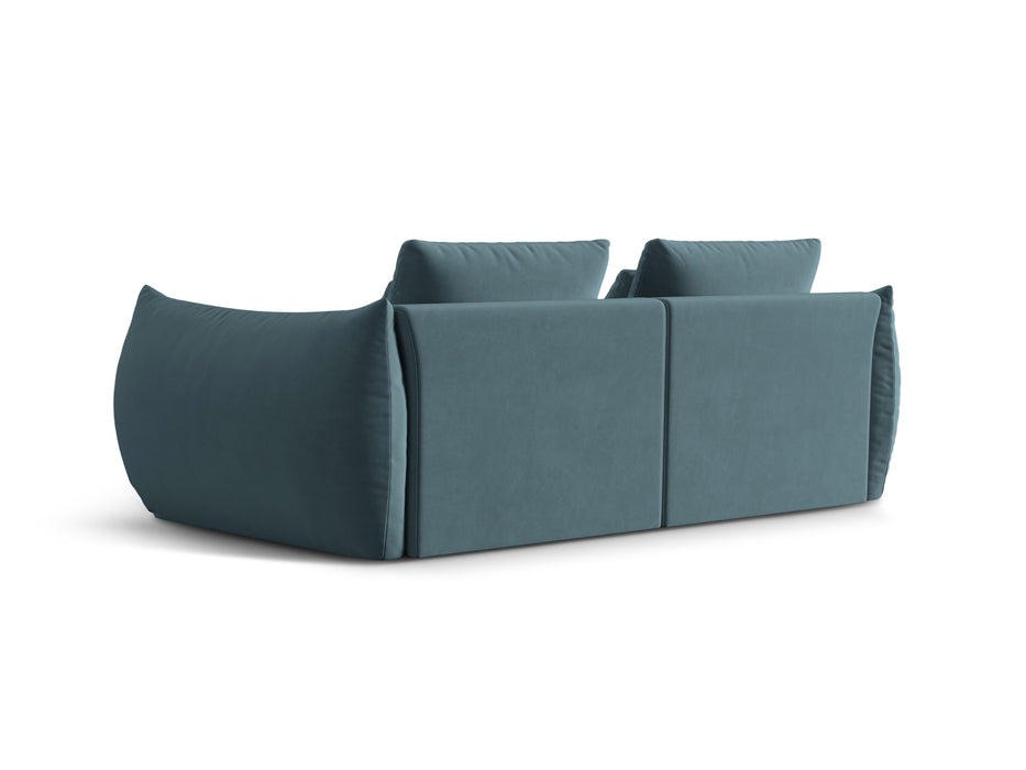 Velveto trivietė sofa Bloom