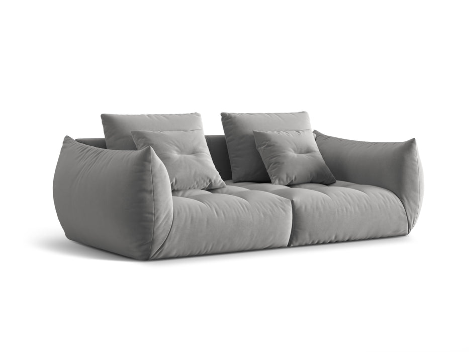 Velveto trivietė sofa Bloom