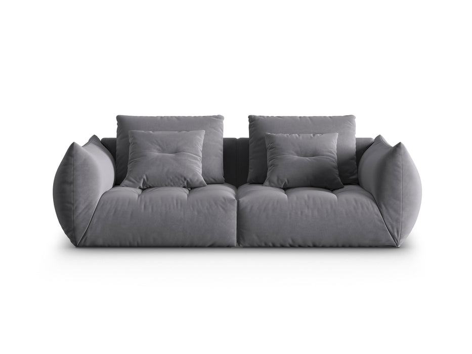 Velveto trivietė sofa Bloom