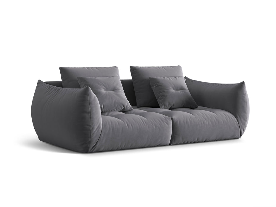 Velveto trivietė sofa Bloom
